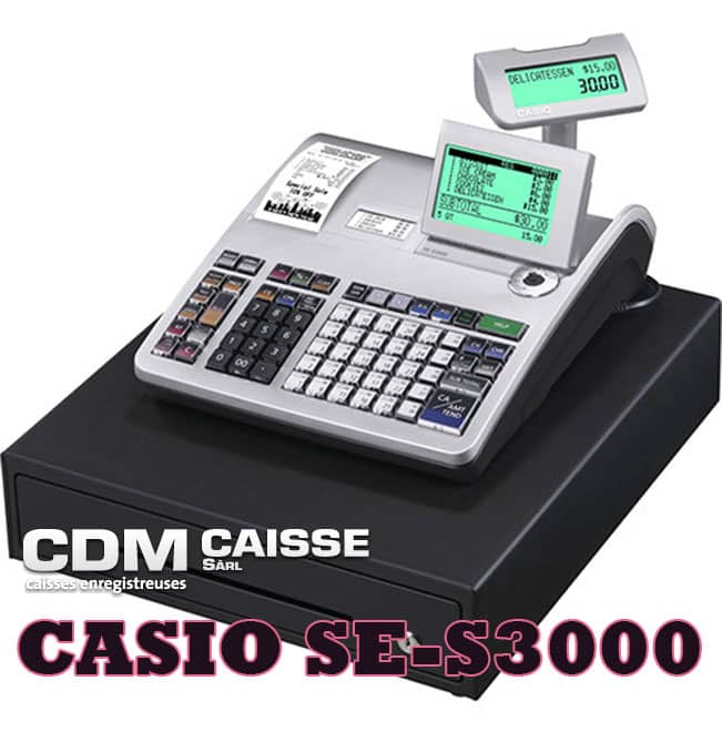 Caisse à clavier Casio SE-S3000